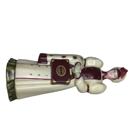 Avon Mrs. Albee 2006 Mini Figurine with Plastic Dome- 3.25 inches - Picture 3 of 9